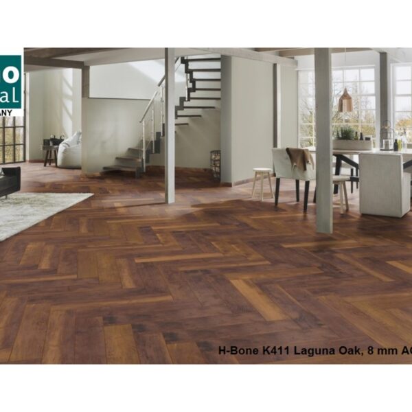 K411 LAGUNA OAK HERRINGBONE